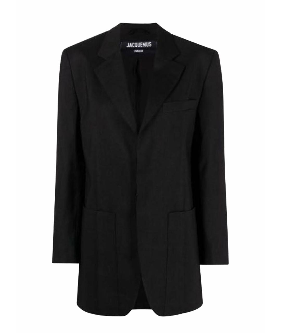 JACQUEMUS Черный жакет/пиджак, фото 1