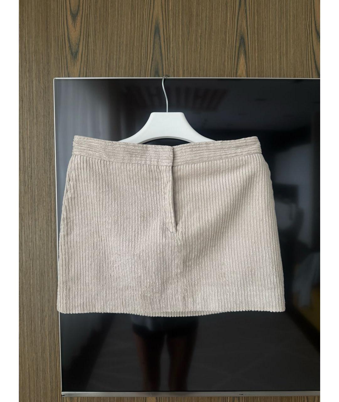 12 STOREEZ Бежевый хлопковый костюм с юбками, фото 2