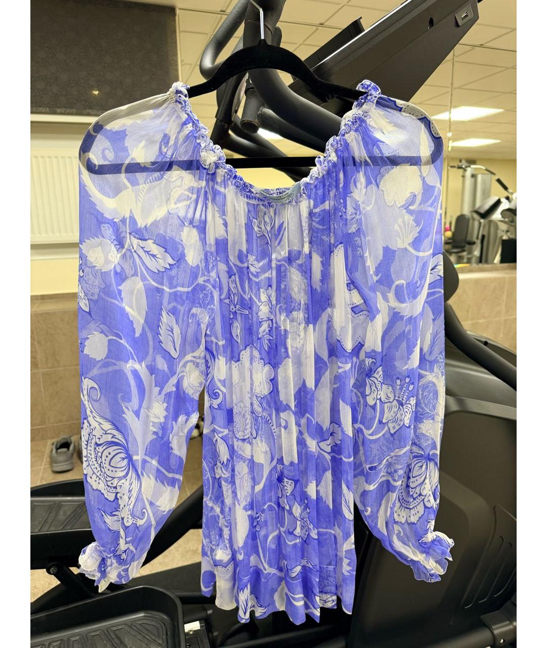 BLUMARINE Шелковая блузы, фото 2