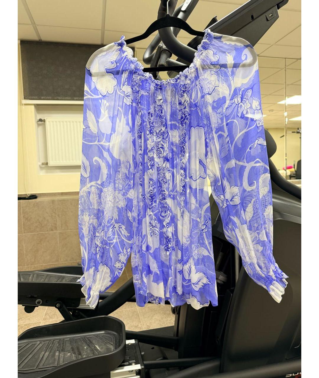 BLUMARINE Шелковая блузы, фото 7