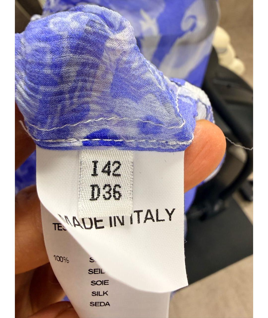 BLUMARINE Шелковая блузы, фото 4