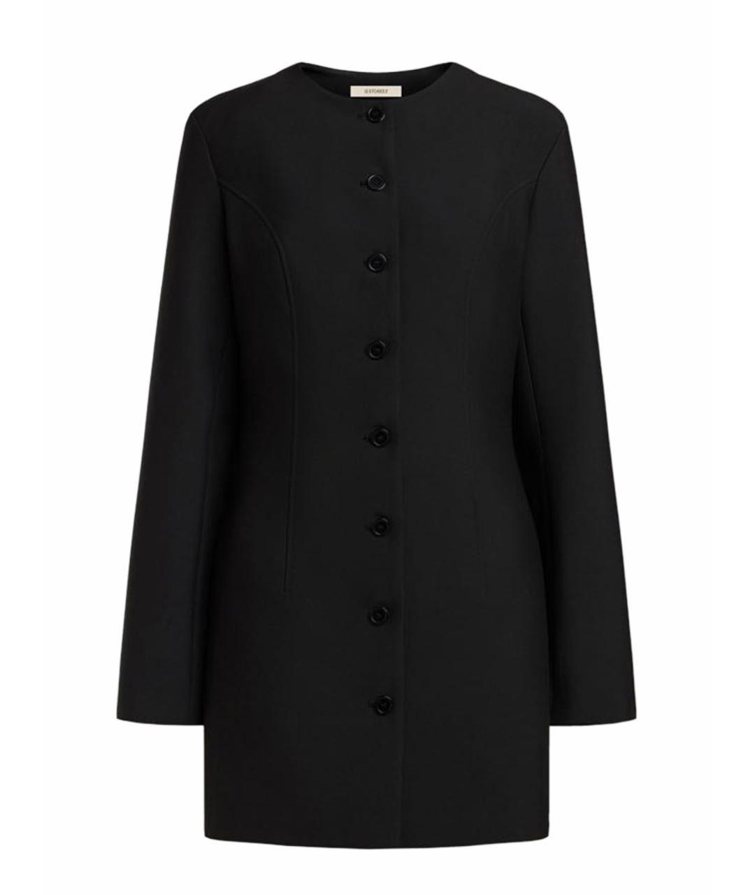 12 STOREEZ Черное повседневное платье, фото 1