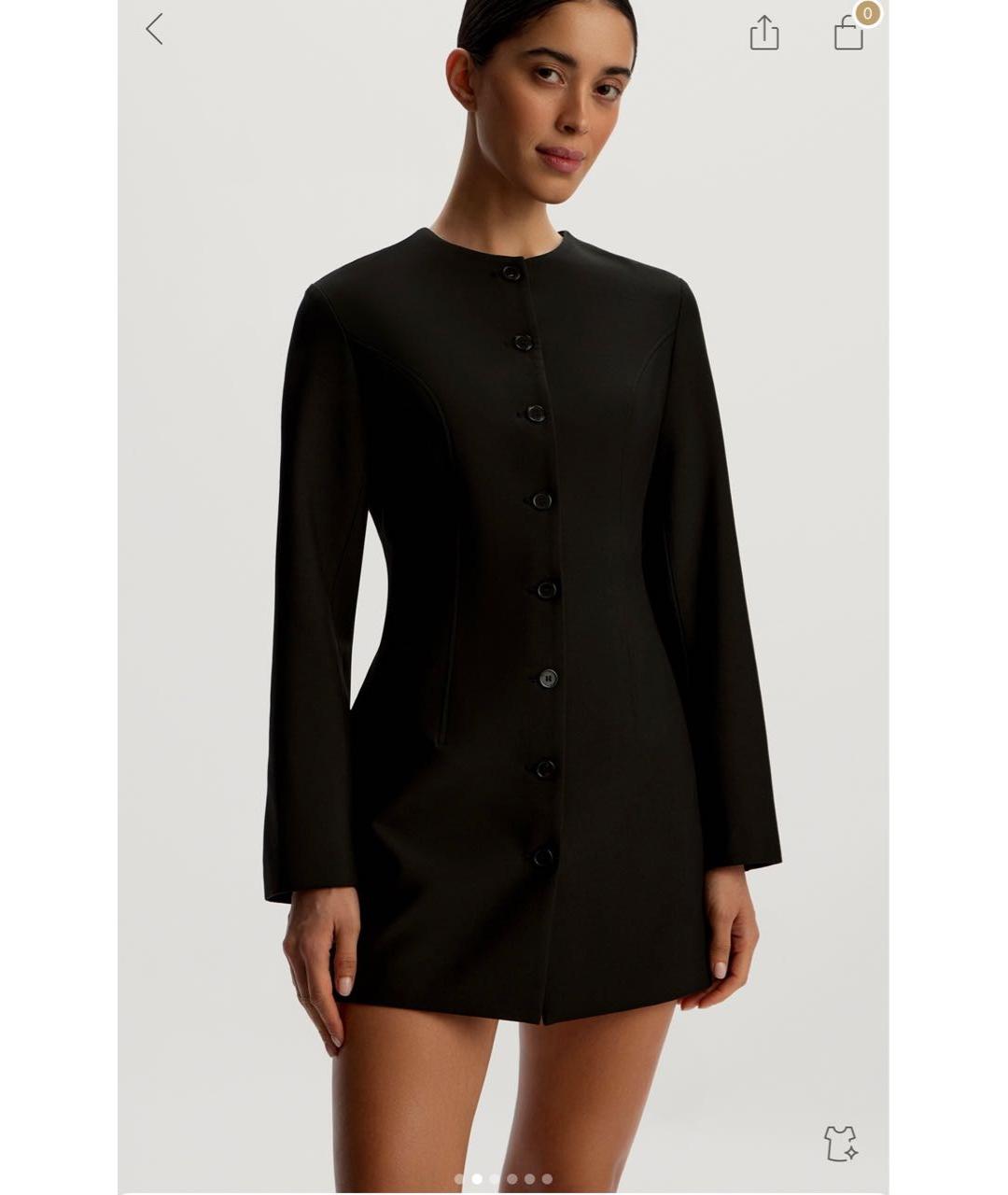 12 STOREEZ Черное повседневное платье, фото 7