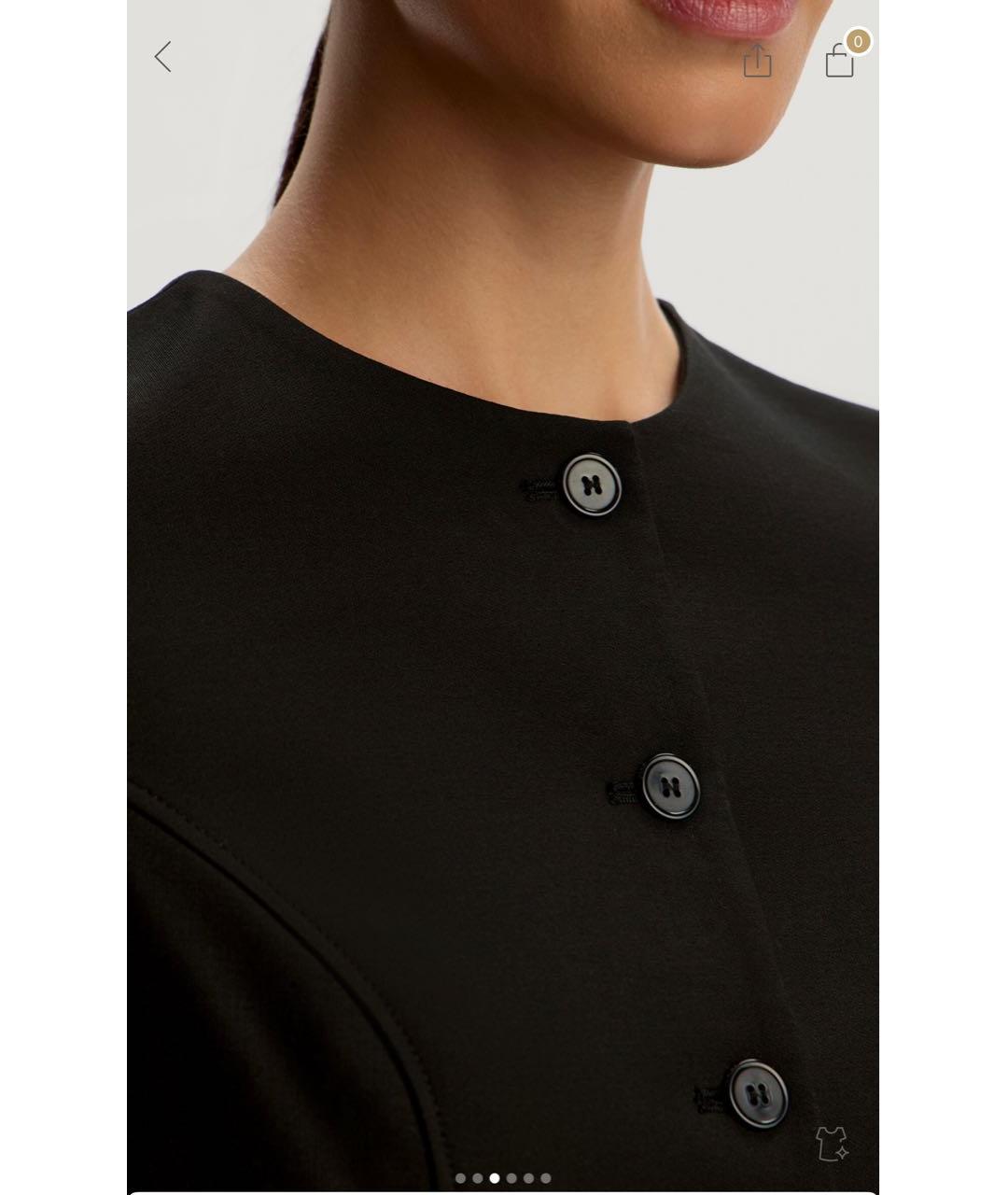 12 STOREEZ Черное повседневное платье, фото 3