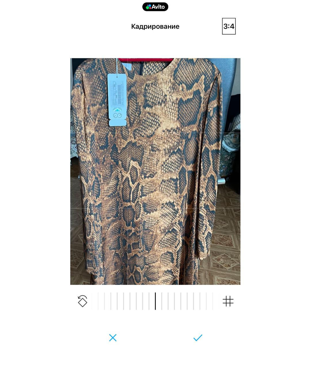 ESCADA Коричневое шелковое повседневное платье, фото 2