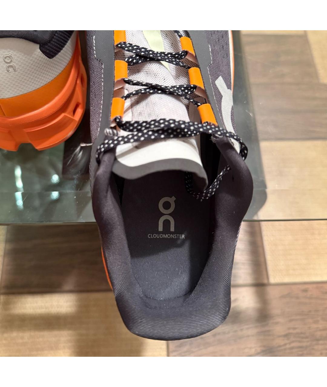 ON Темно-синие текстильные низкие кроссовки / кеды, фото 8