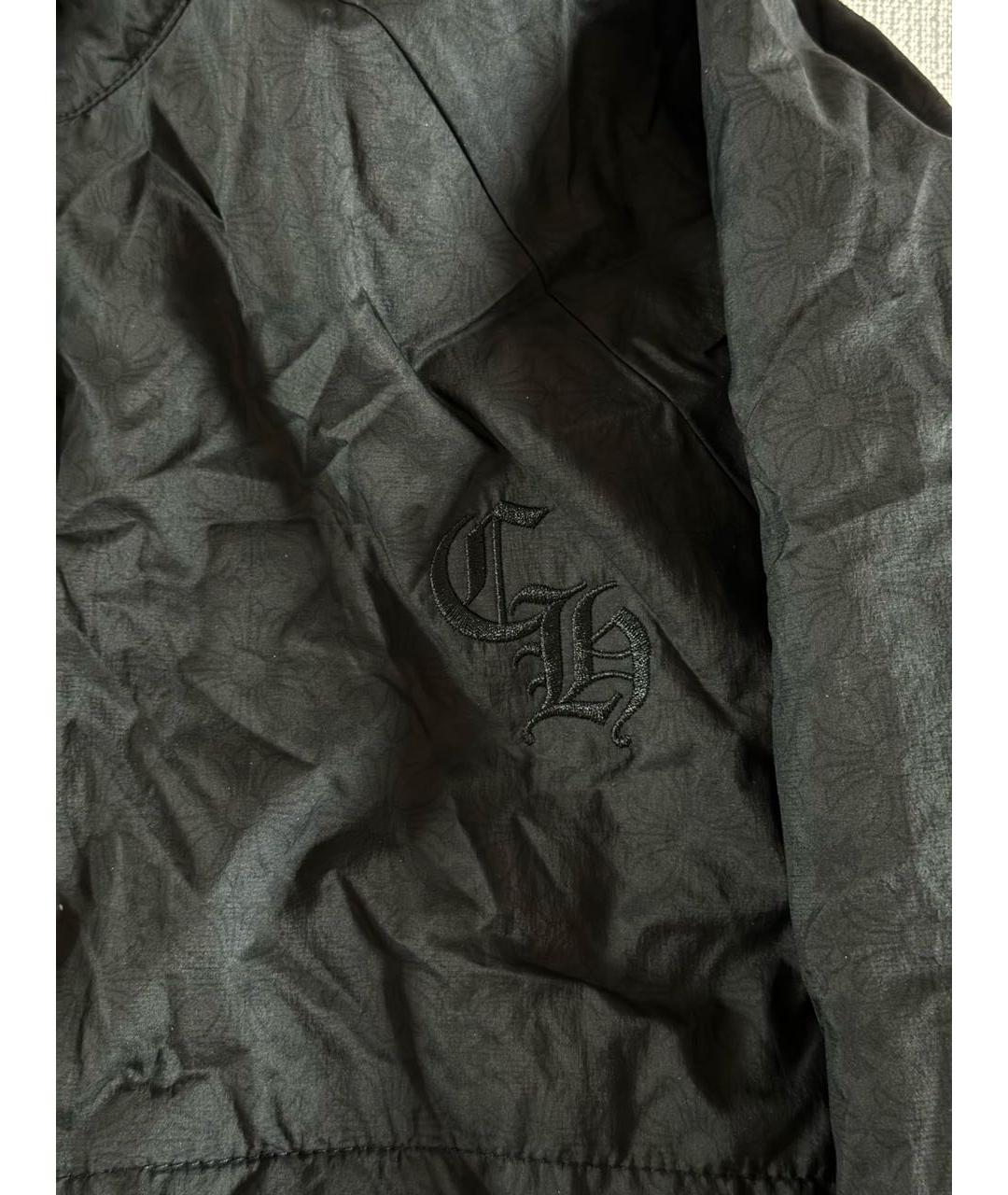 CHROME HEARTS Черная замшевая куртка, фото 3