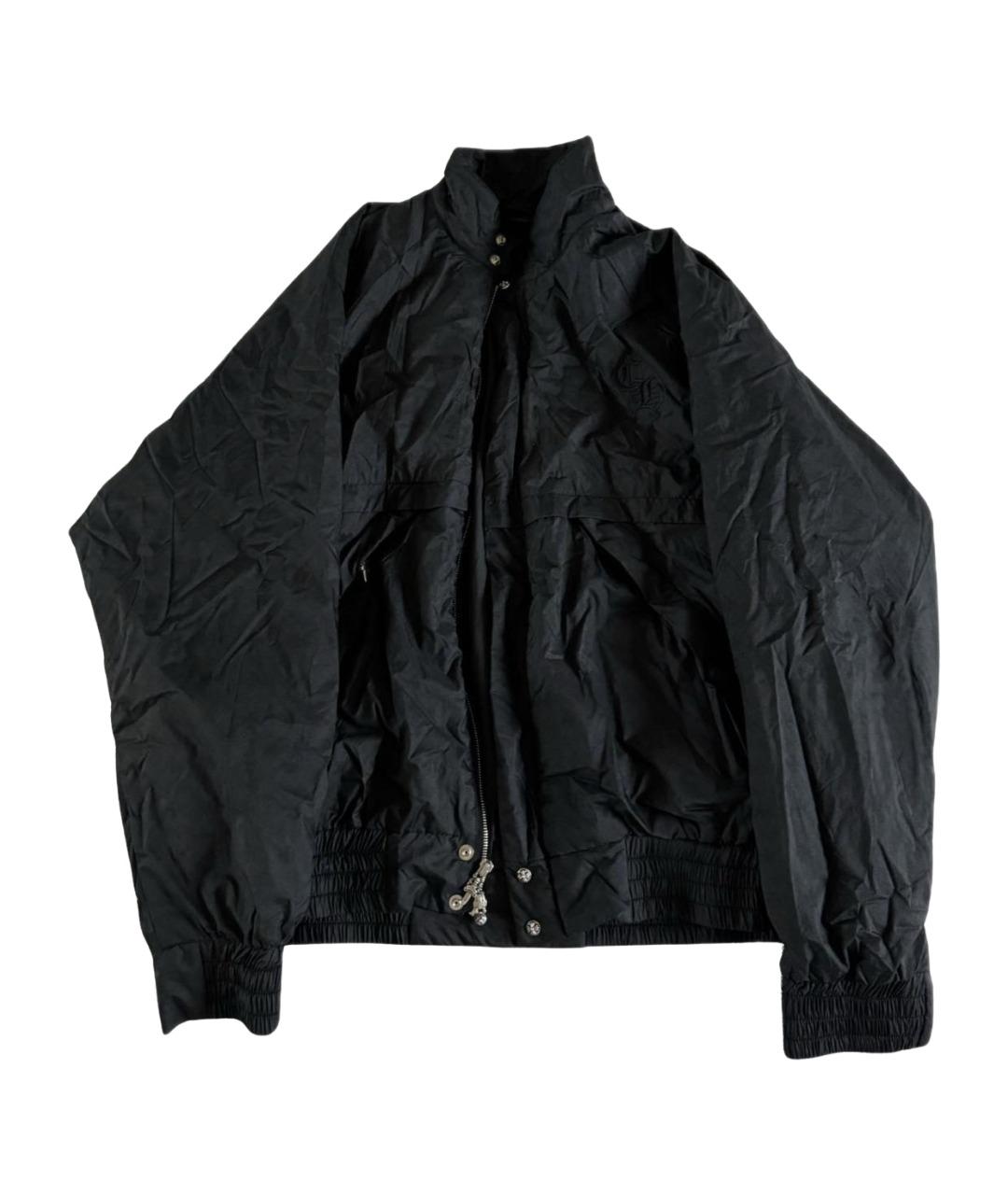 CHROME HEARTS Черная замшевая куртка, фото 1