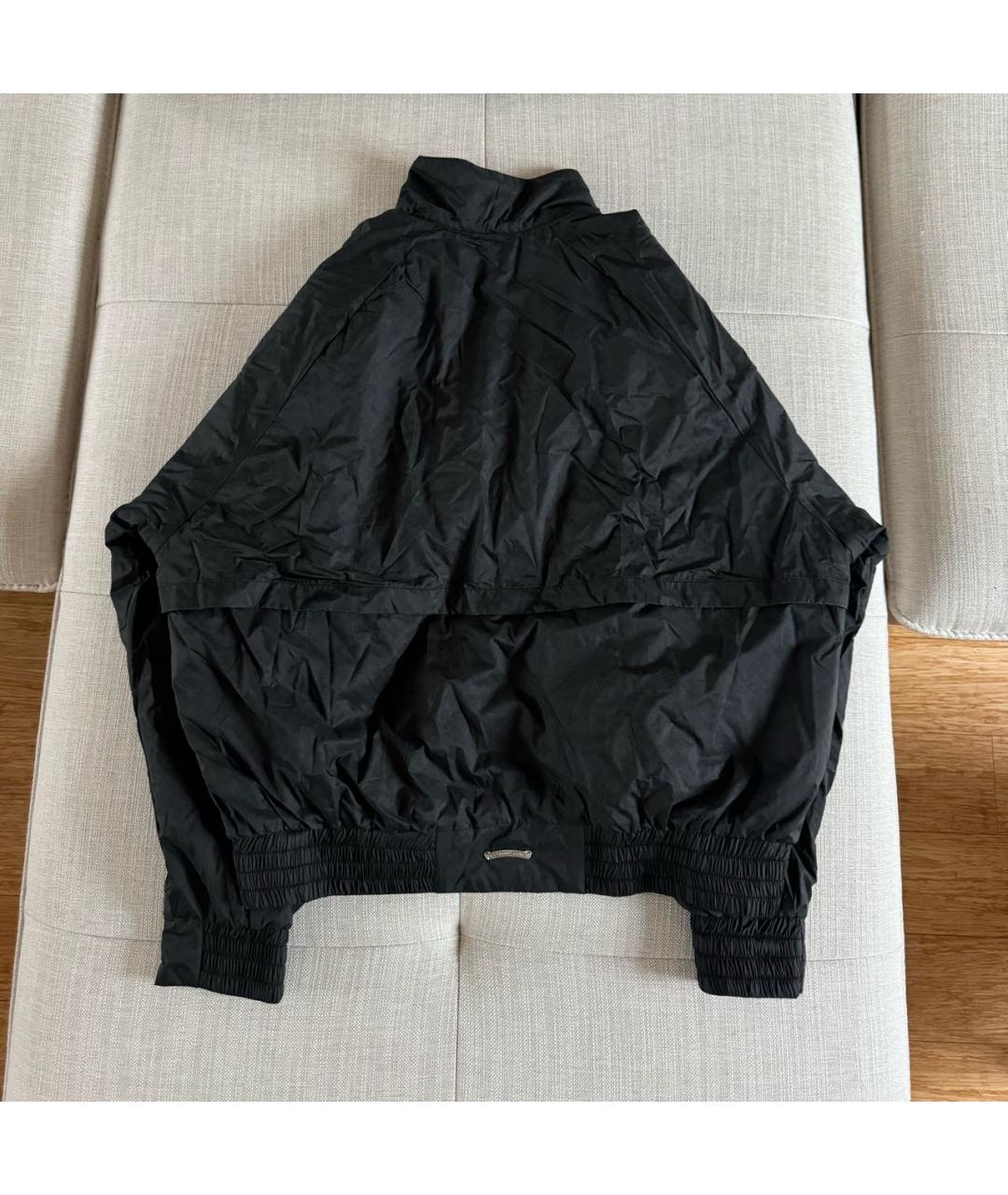 CHROME HEARTS Черная замшевая куртка, фото 2