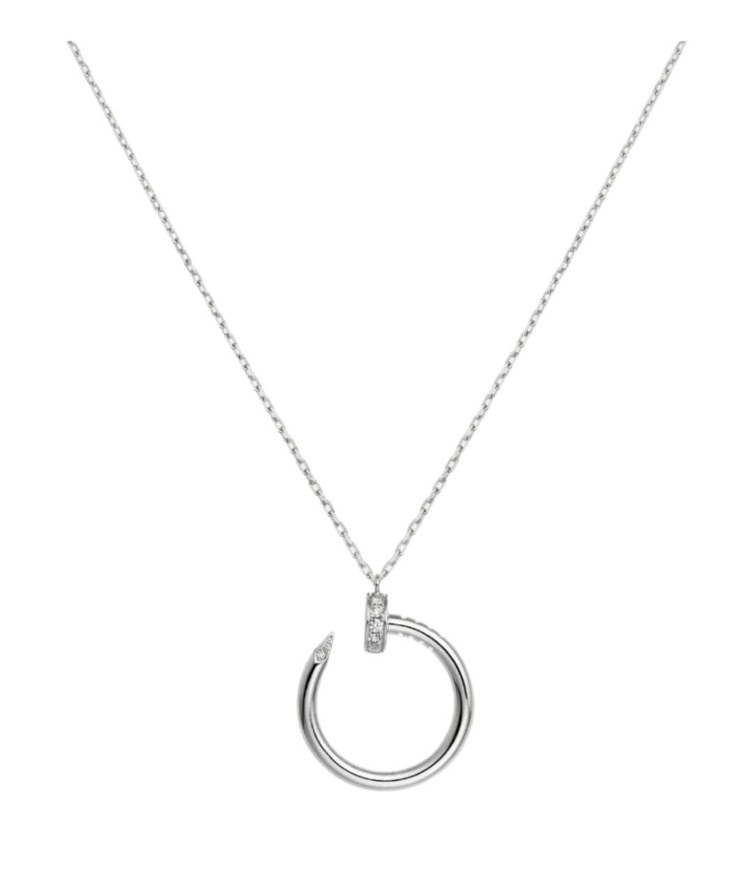 CARTIER Белая подвеска из белого золота, фото 1