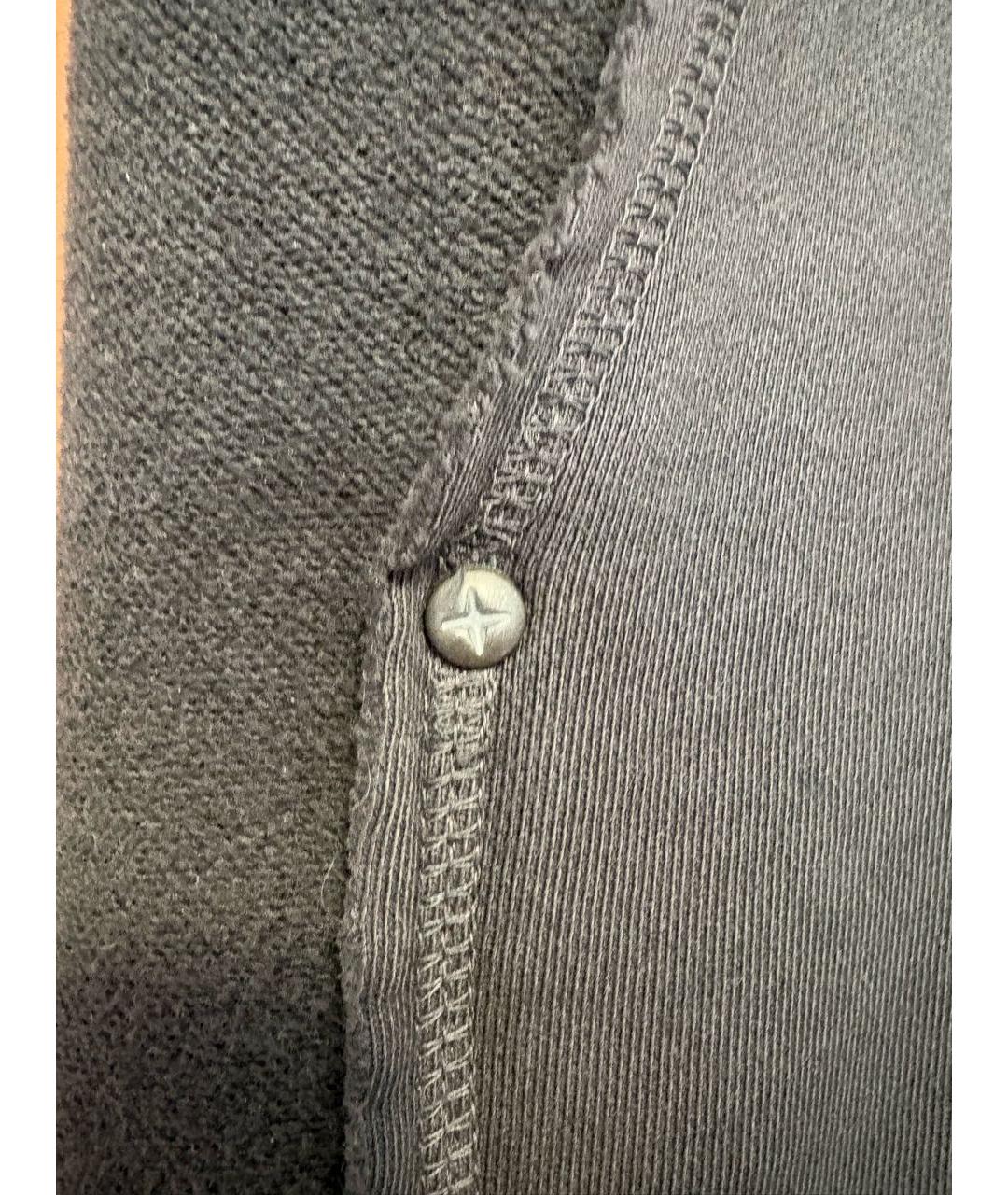HUGO Антрацитовые хлопковые повседневные брюки, фото 4