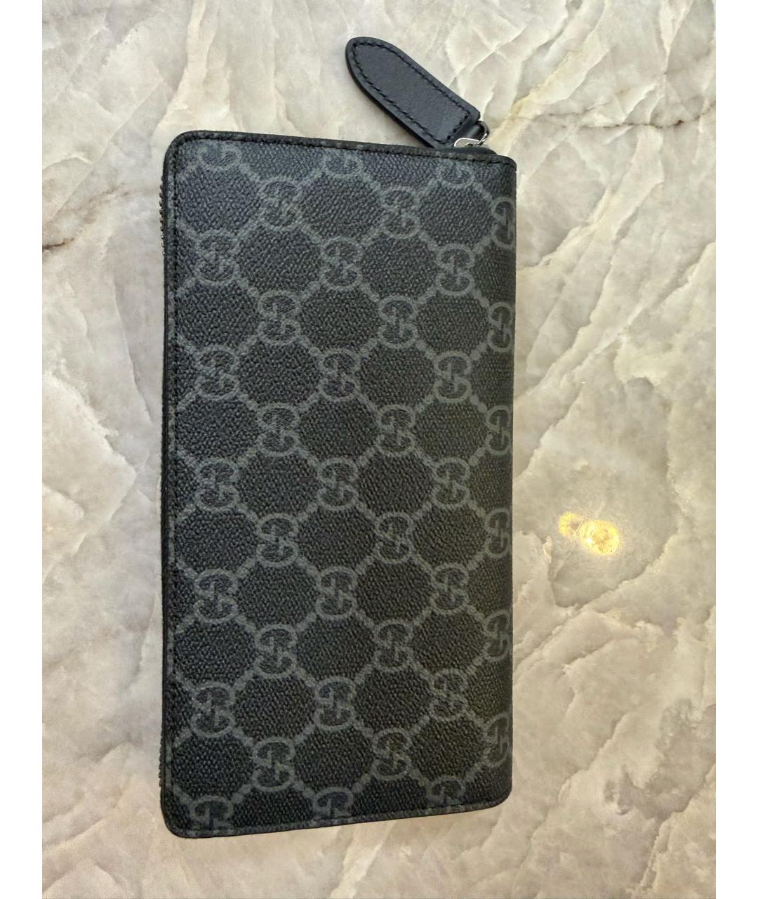 GUCCI Серый кошелек, фото 2