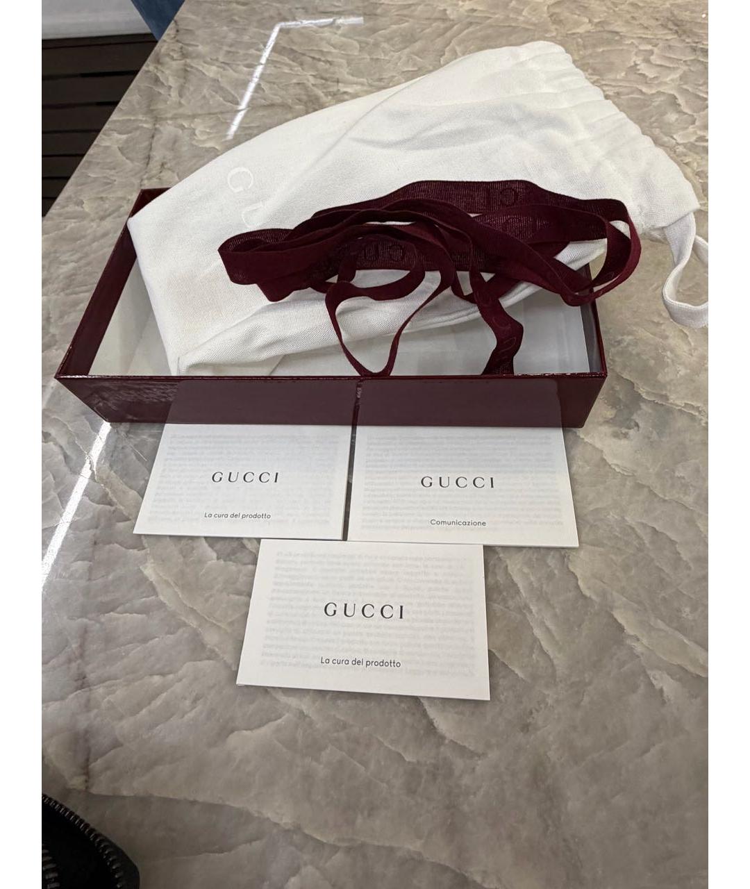 GUCCI Серый кошелек, фото 8