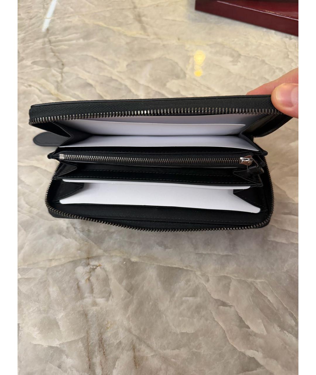 GUCCI Серый кошелек, фото 3