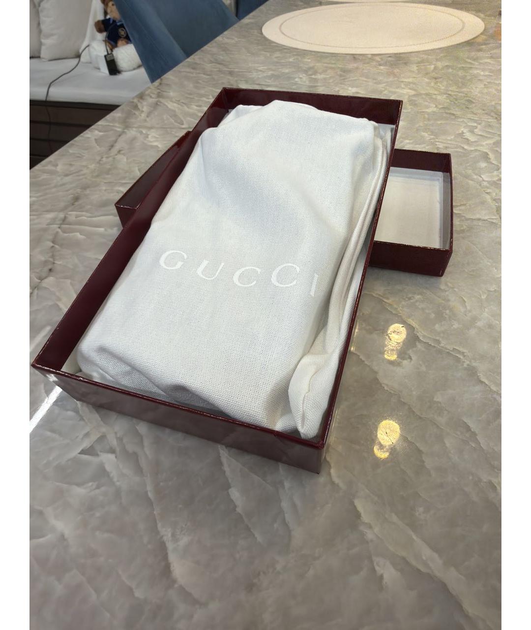 GUCCI Серый кошелек, фото 5