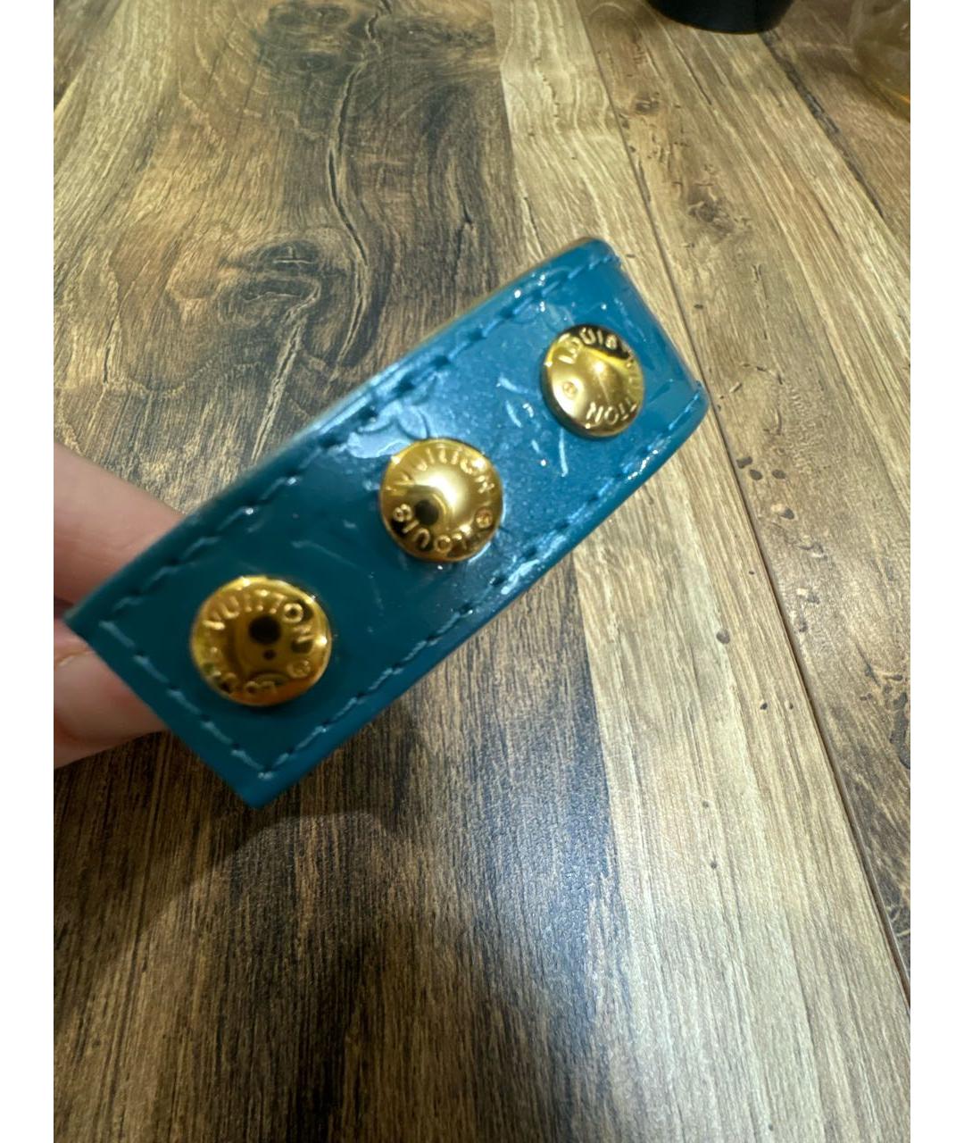 LOUIS VUITTON Бирюзовый браслет, фото 4