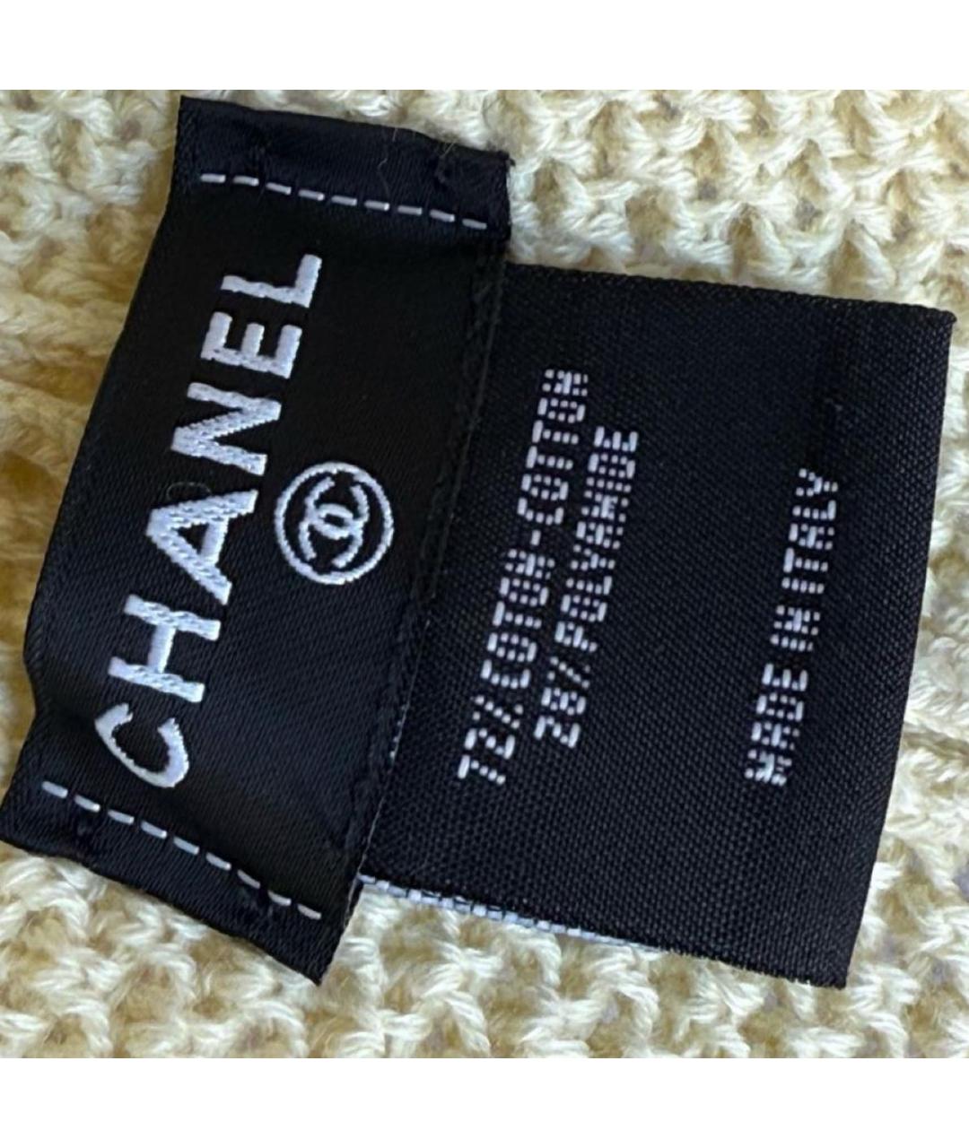 CHANEL Желтая панама, фото 3