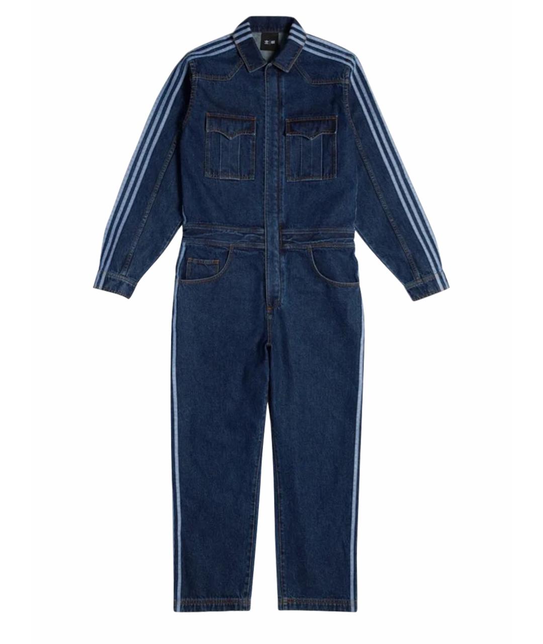 ADIDAS Темно-синий деним комбинезон, фото 1