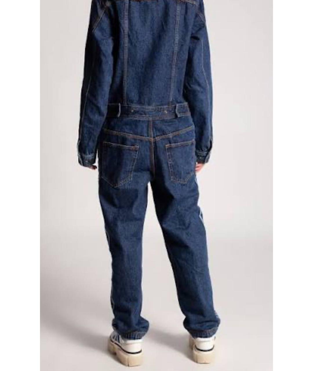 ADIDAS Темно-синий деним комбинезон, фото 6