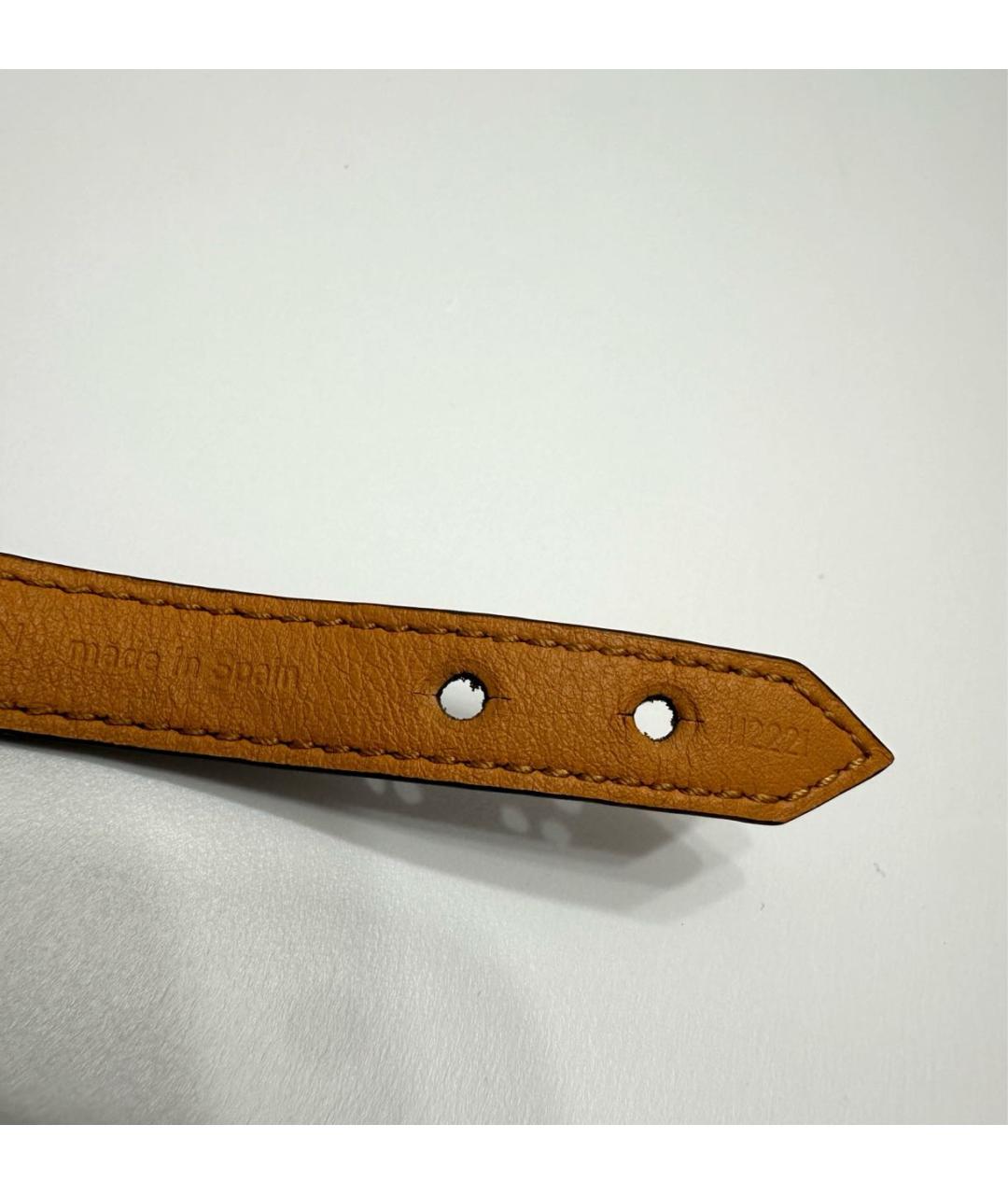 LOUIS VUITTON Коричневый браслет, фото 8