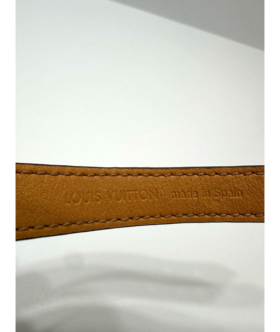 LOUIS VUITTON Коричневый браслет, фото 7