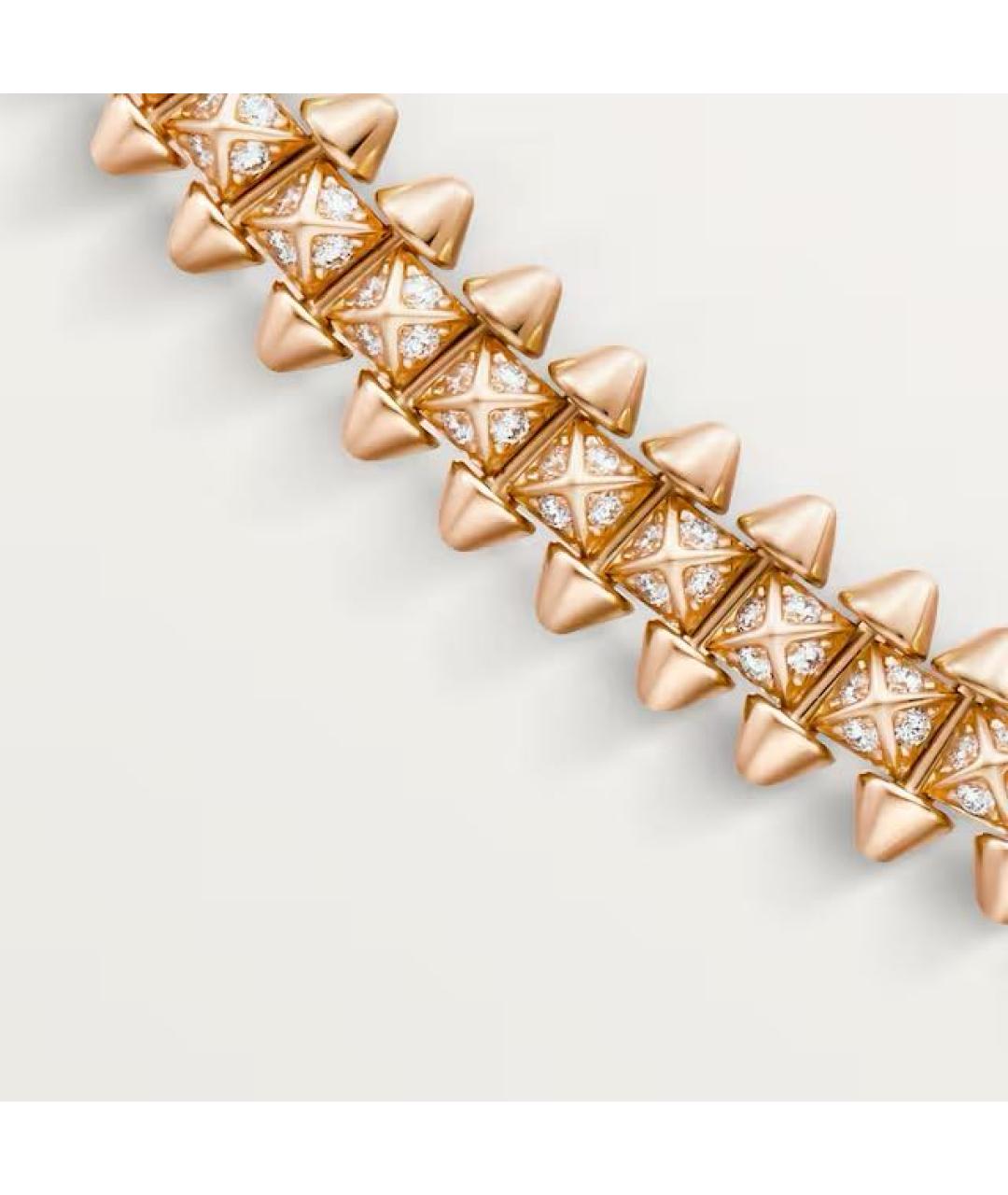 CARTIER Золотое колье из розового золота, фото 4