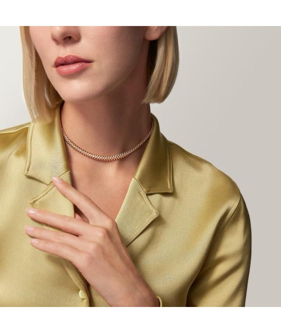 CARTIER Золотое колье из розового золота, фото 3