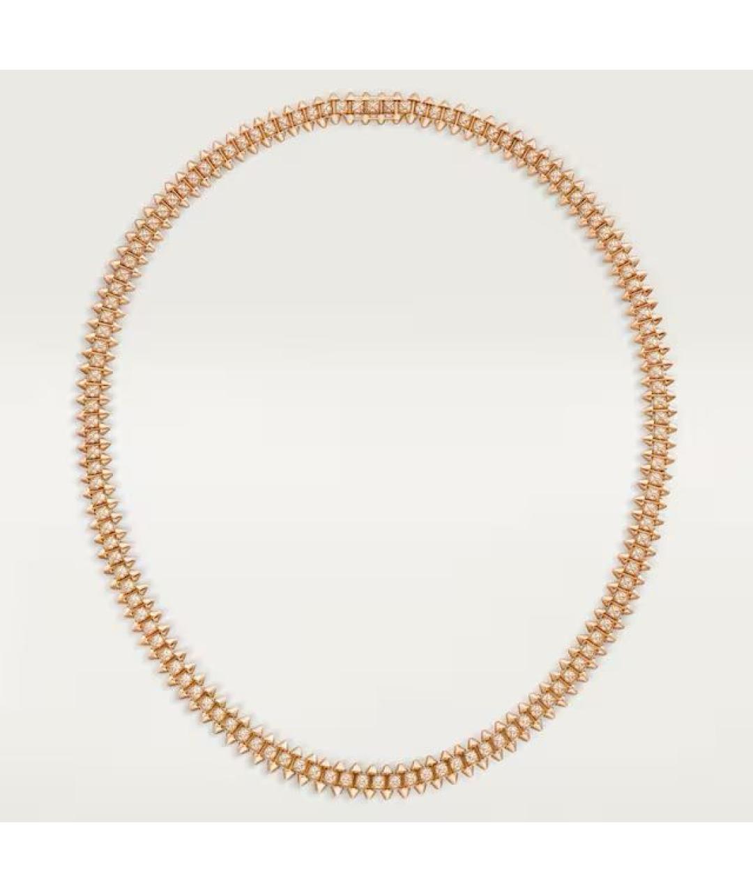 CARTIER Золотое колье из розового золота, фото 6