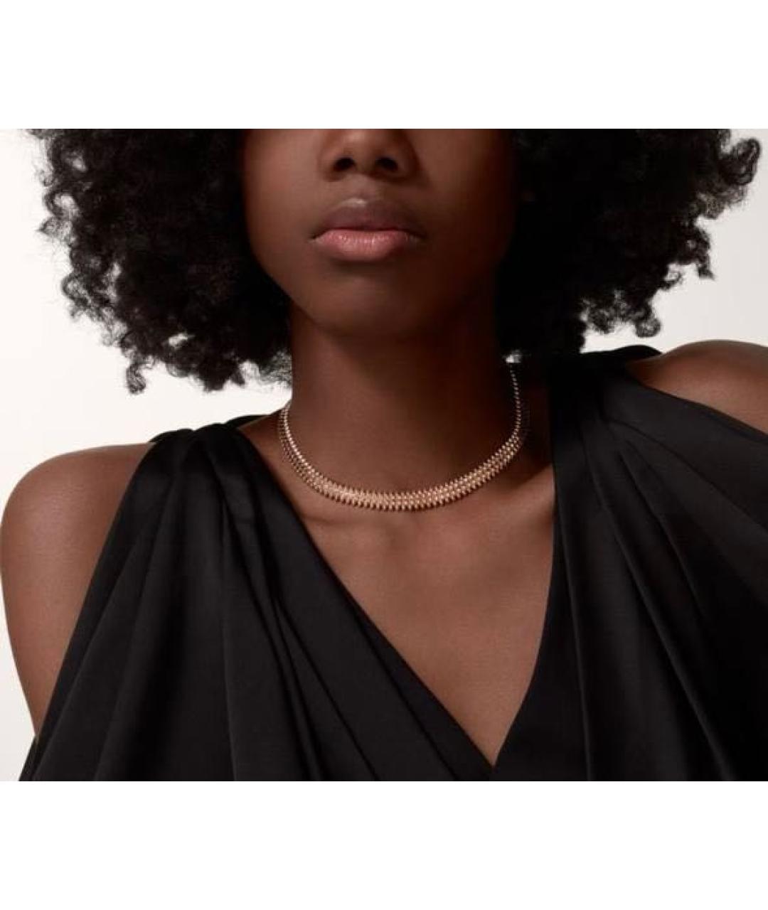 CARTIER Желтое колье из желтого золота, фото 2