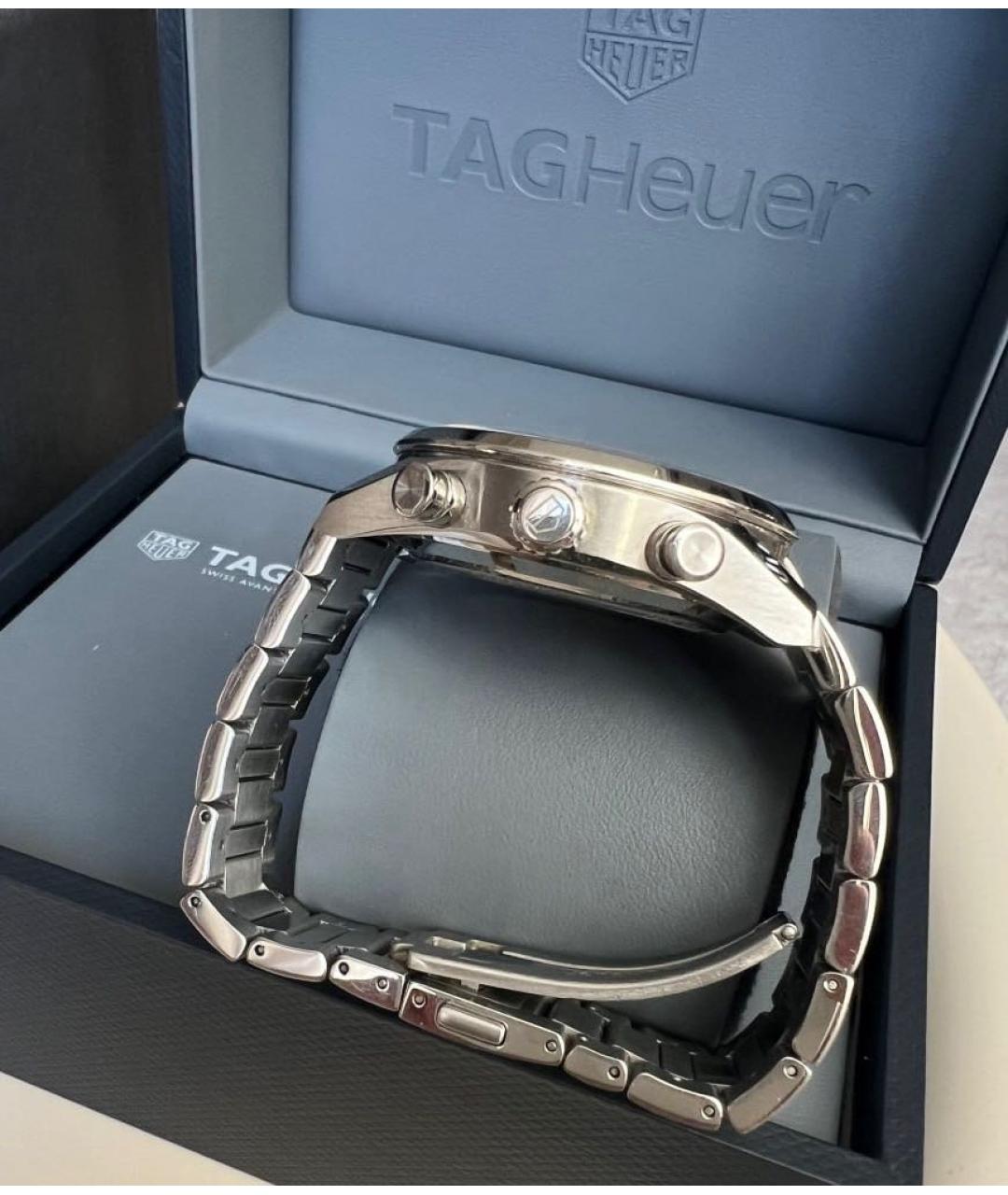 TAG HEUER Серебряные стальные часы, фото 6