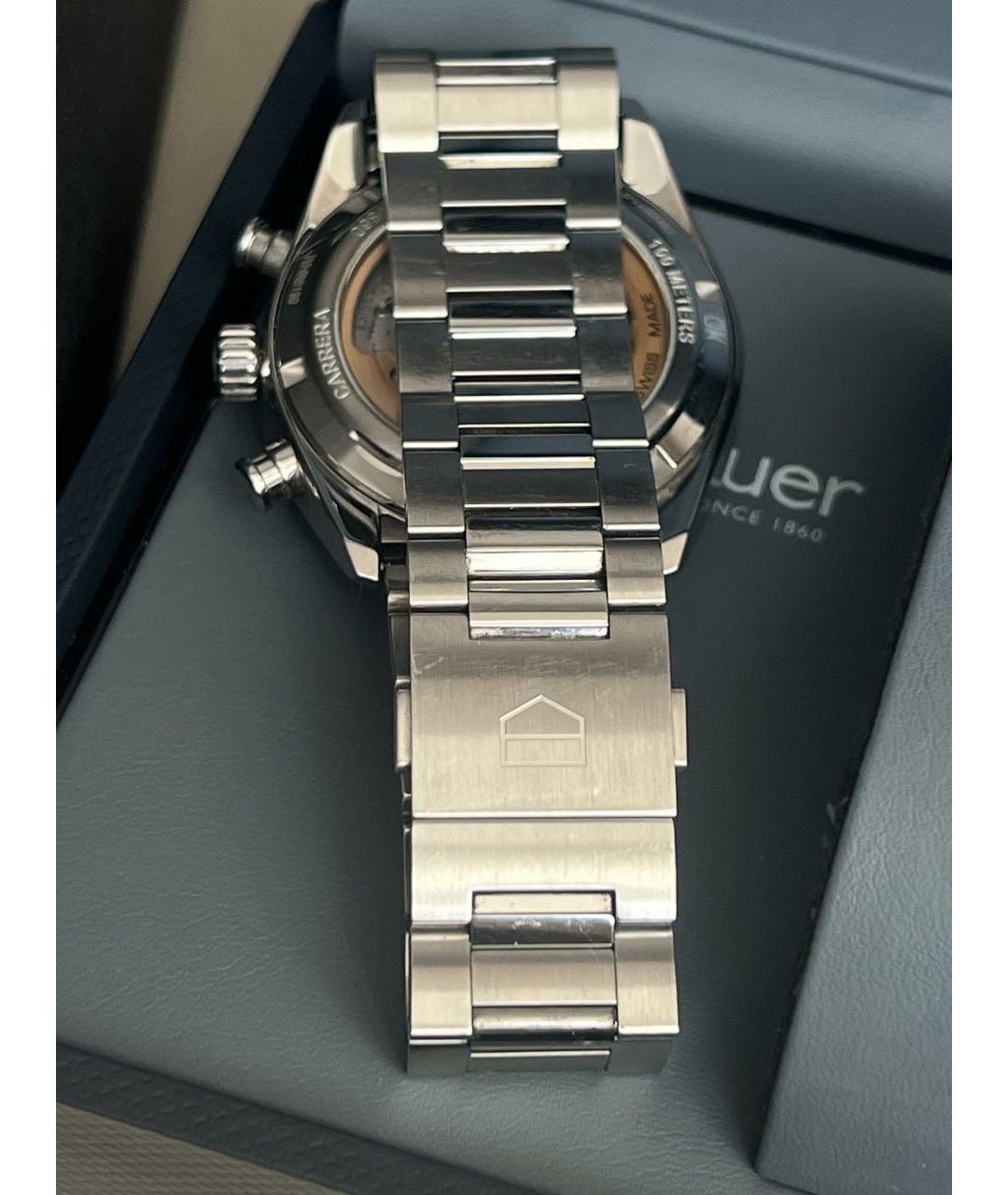 TAG HEUER Серебряные стальные часы, фото 3