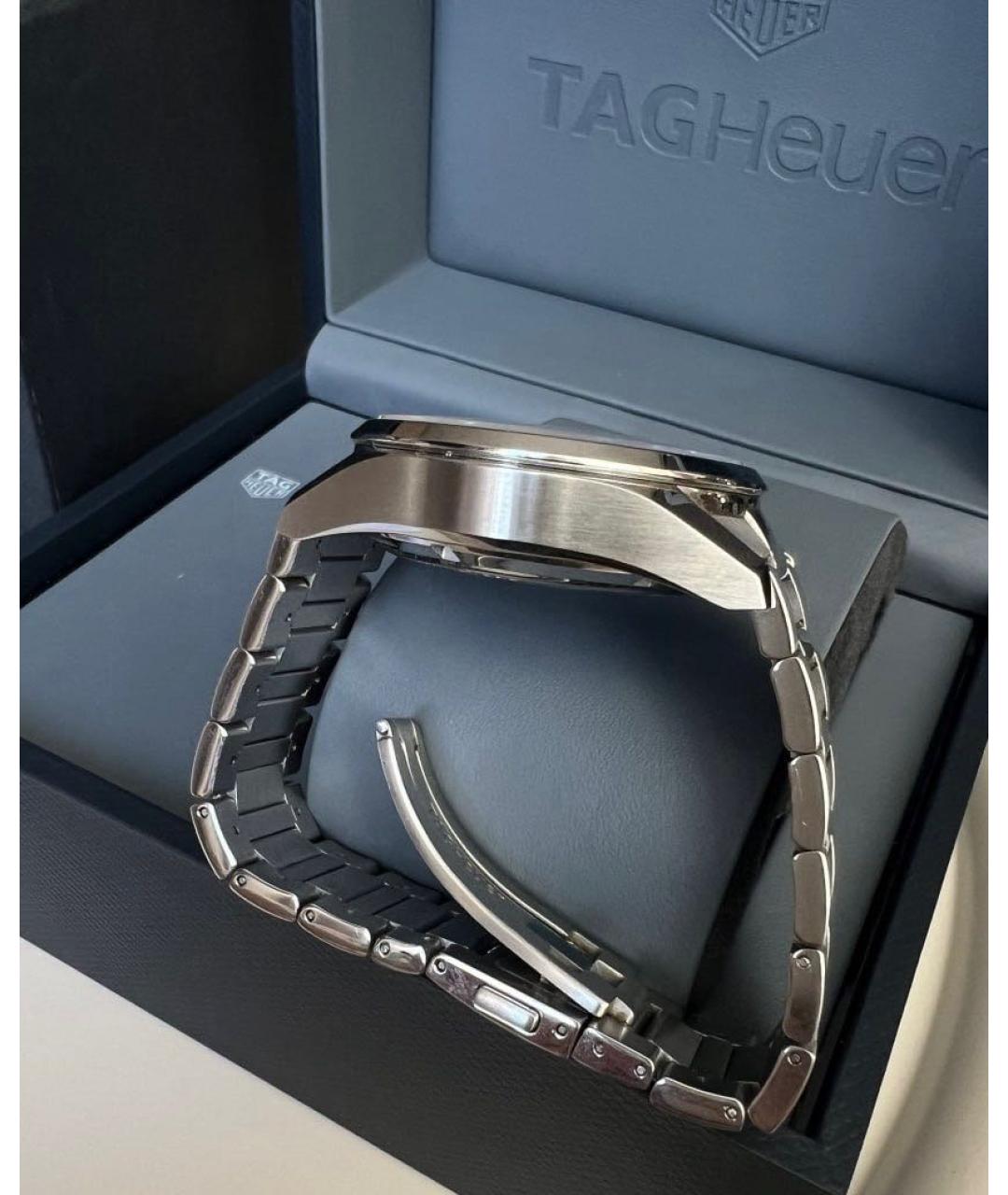 TAG HEUER Серебряные стальные часы, фото 5