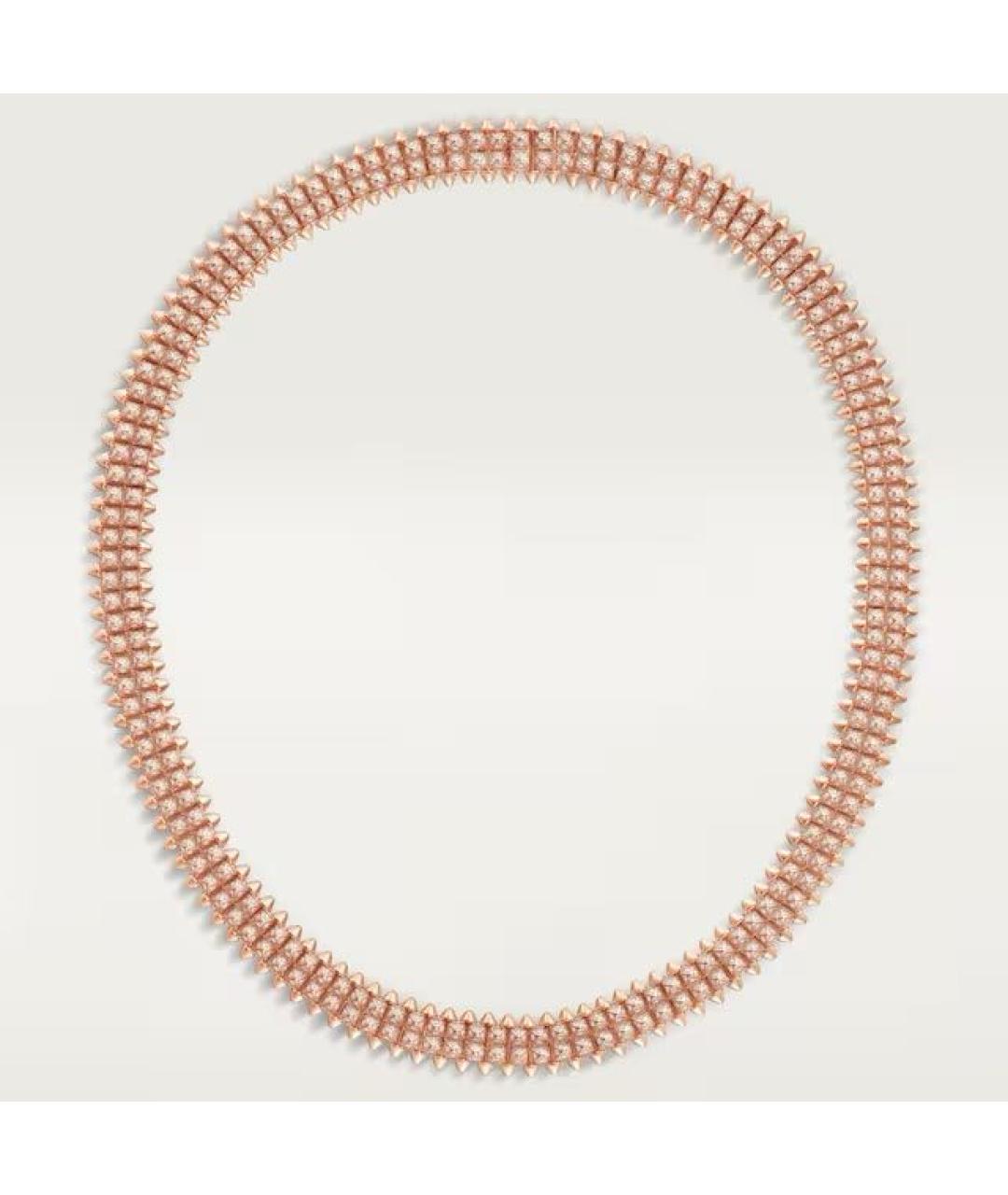 CARTIER Золотое колье из розового золота, фото 4