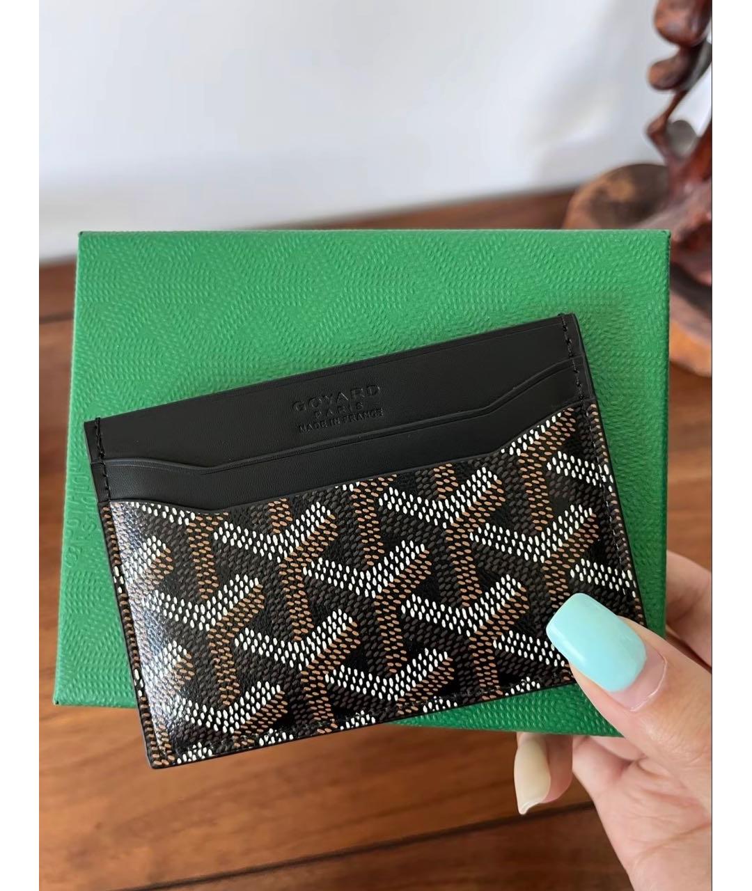 GOYARD Черный кардхолдер, фото 4