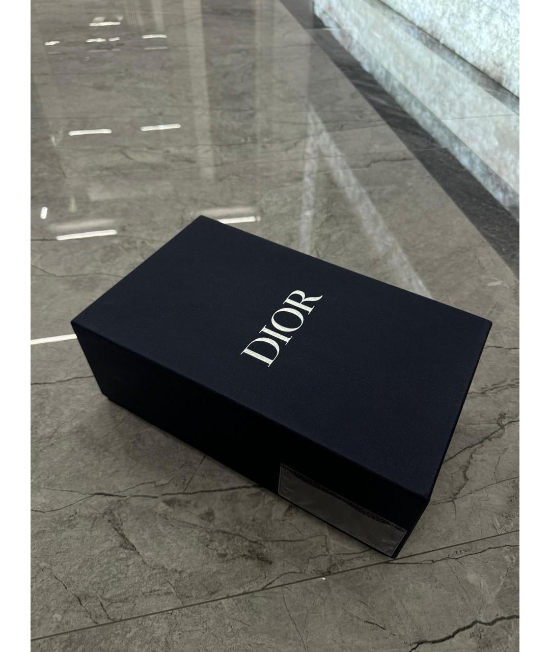 CHRISTIAN DIOR Черные низкие кроссовки / кеды, фото 2