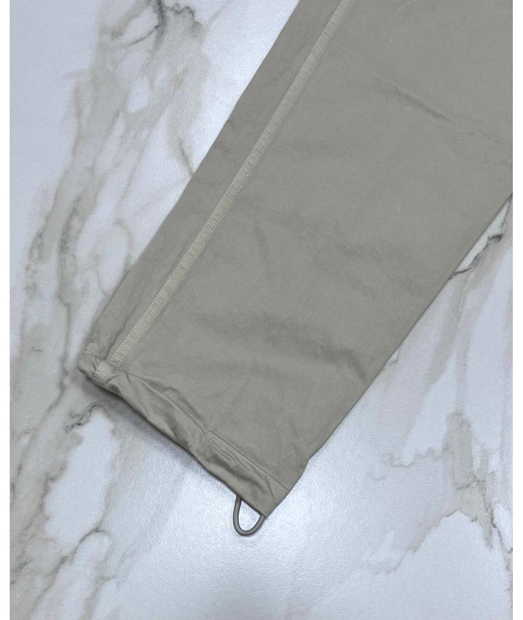 STONE ISLAND Бежевые повседневные брюки, фото 5