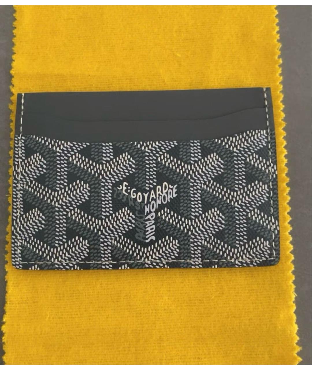GOYARD Серый кардхолдер, фото 4