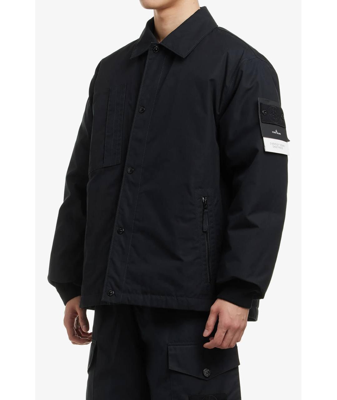 STONE ISLAND Темно-синяя куртка, фото 9