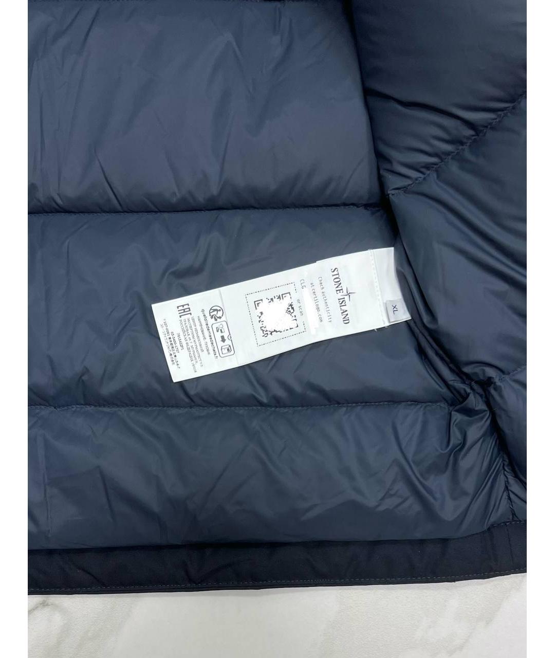 STONE ISLAND Темно-синяя куртка, фото 7