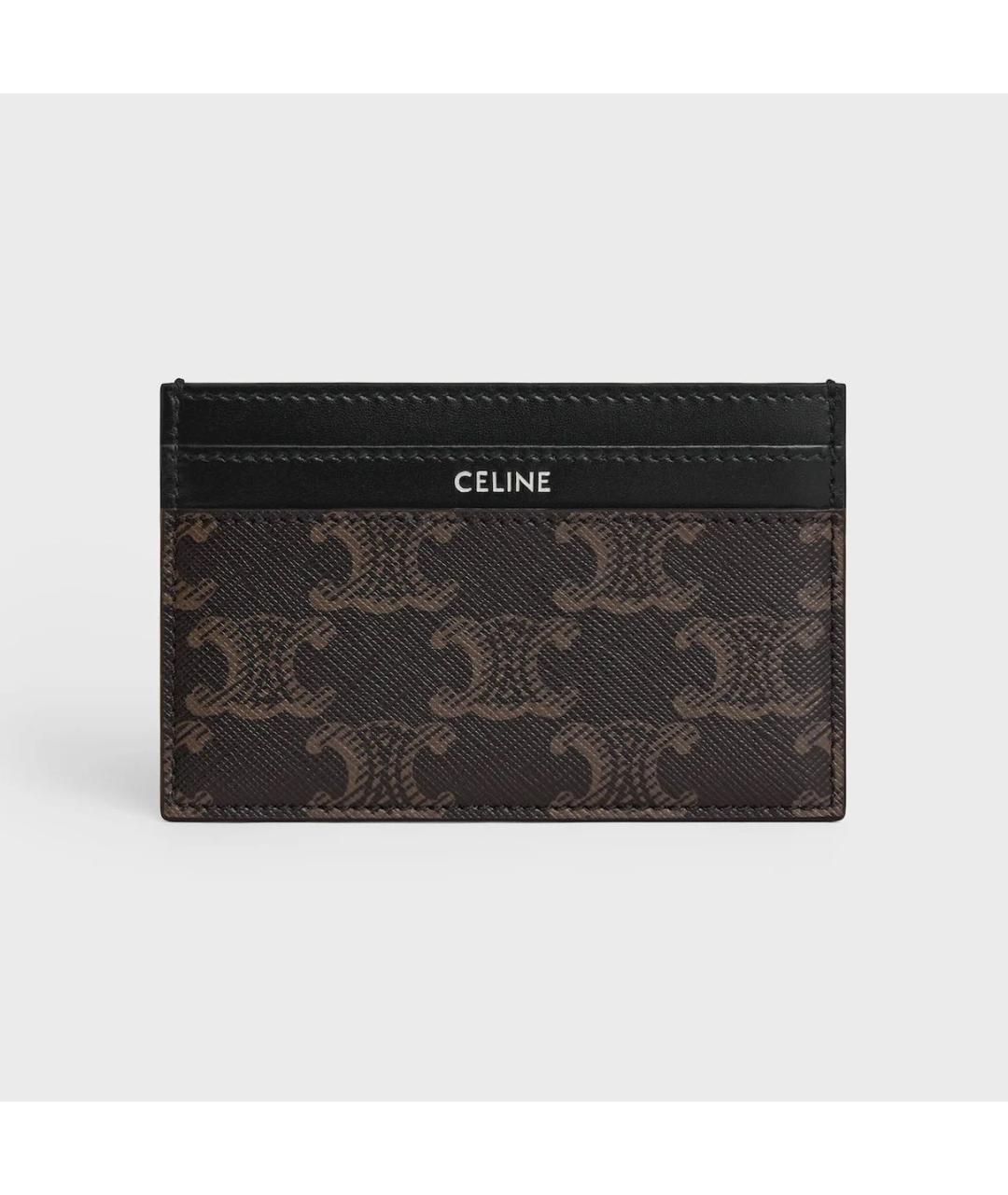 CELINE Черный кардхолдер, фото 4