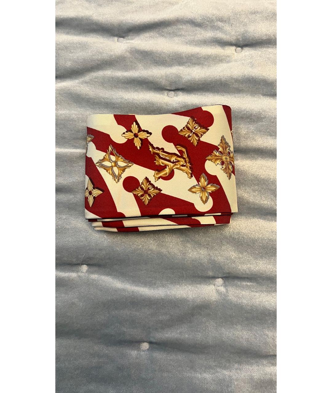 LOUIS VUITTON Мульти шелковый платок, фото 4
