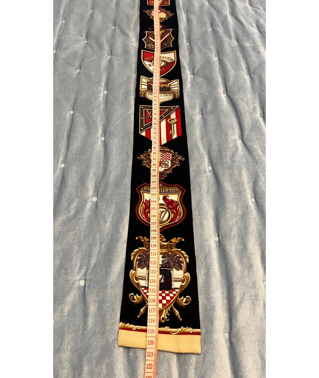 LOUIS VUITTON Мульти шелковый платок, фото 8