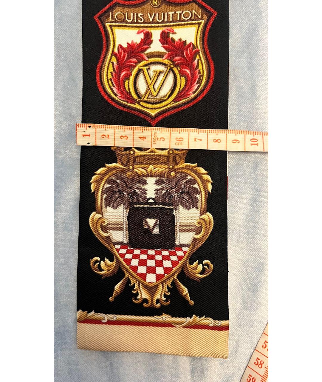 LOUIS VUITTON Мульти шелковый платок, фото 7