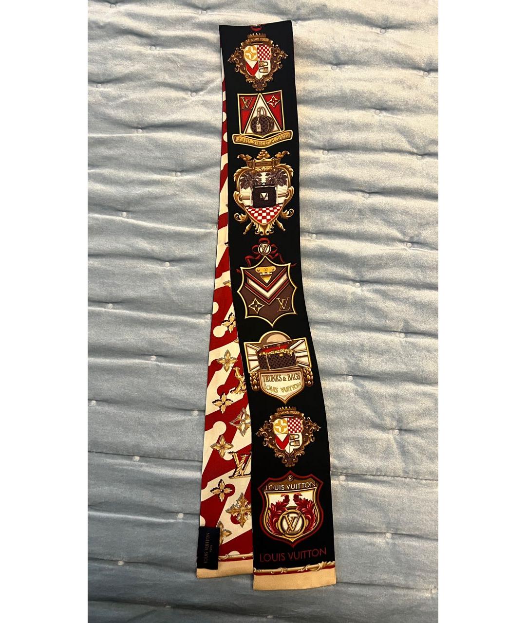 LOUIS VUITTON Мульти шелковый платок, фото 6