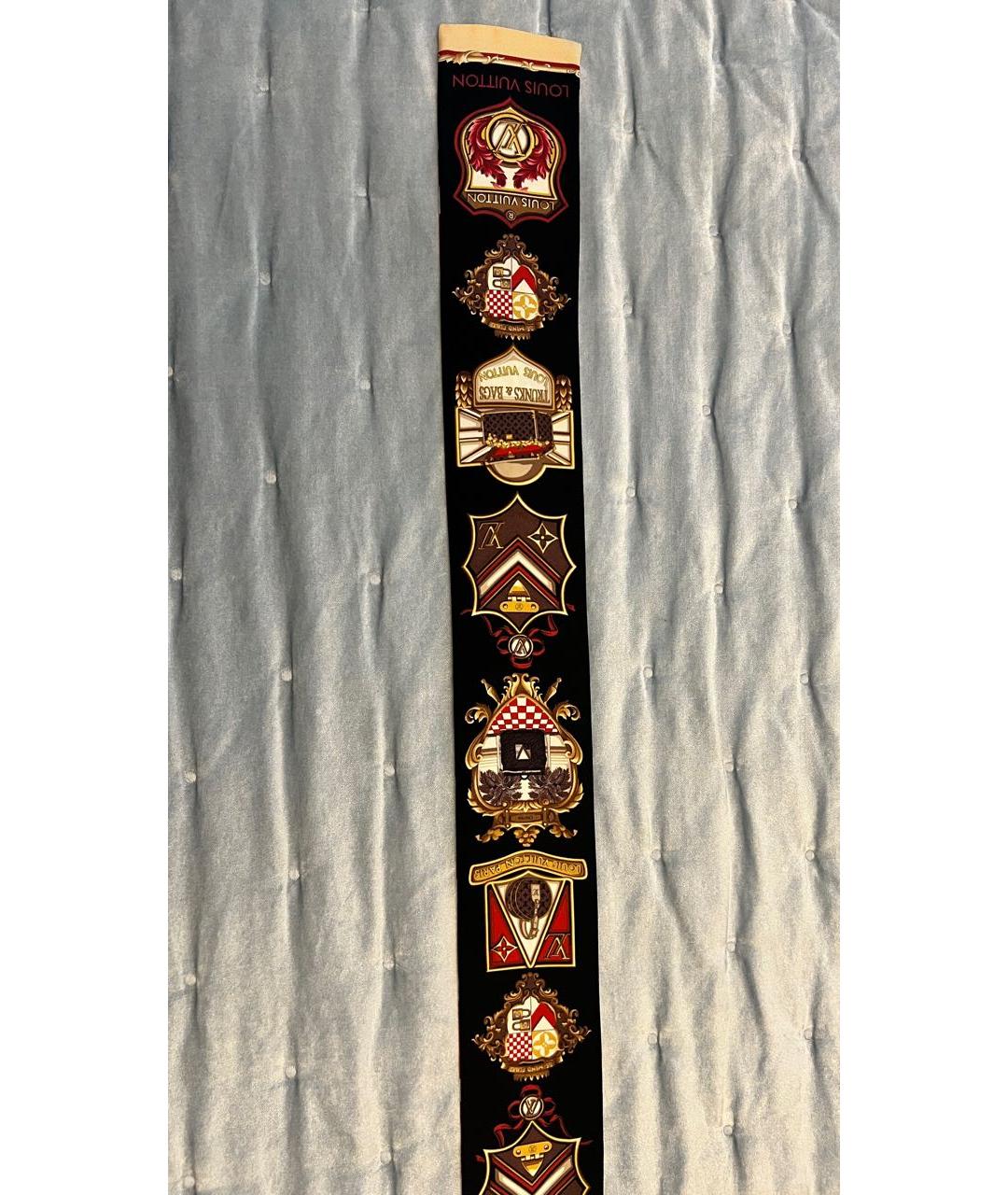 LOUIS VUITTON Мульти шелковый платок, фото 5