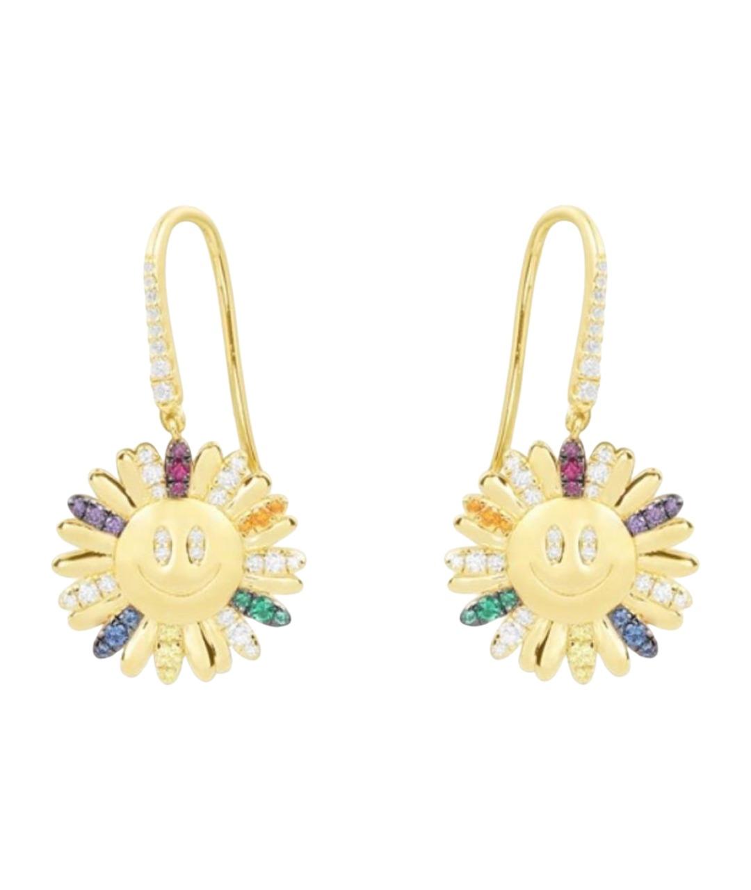 APM Monaco Золотые серебряные серьги, фото 1