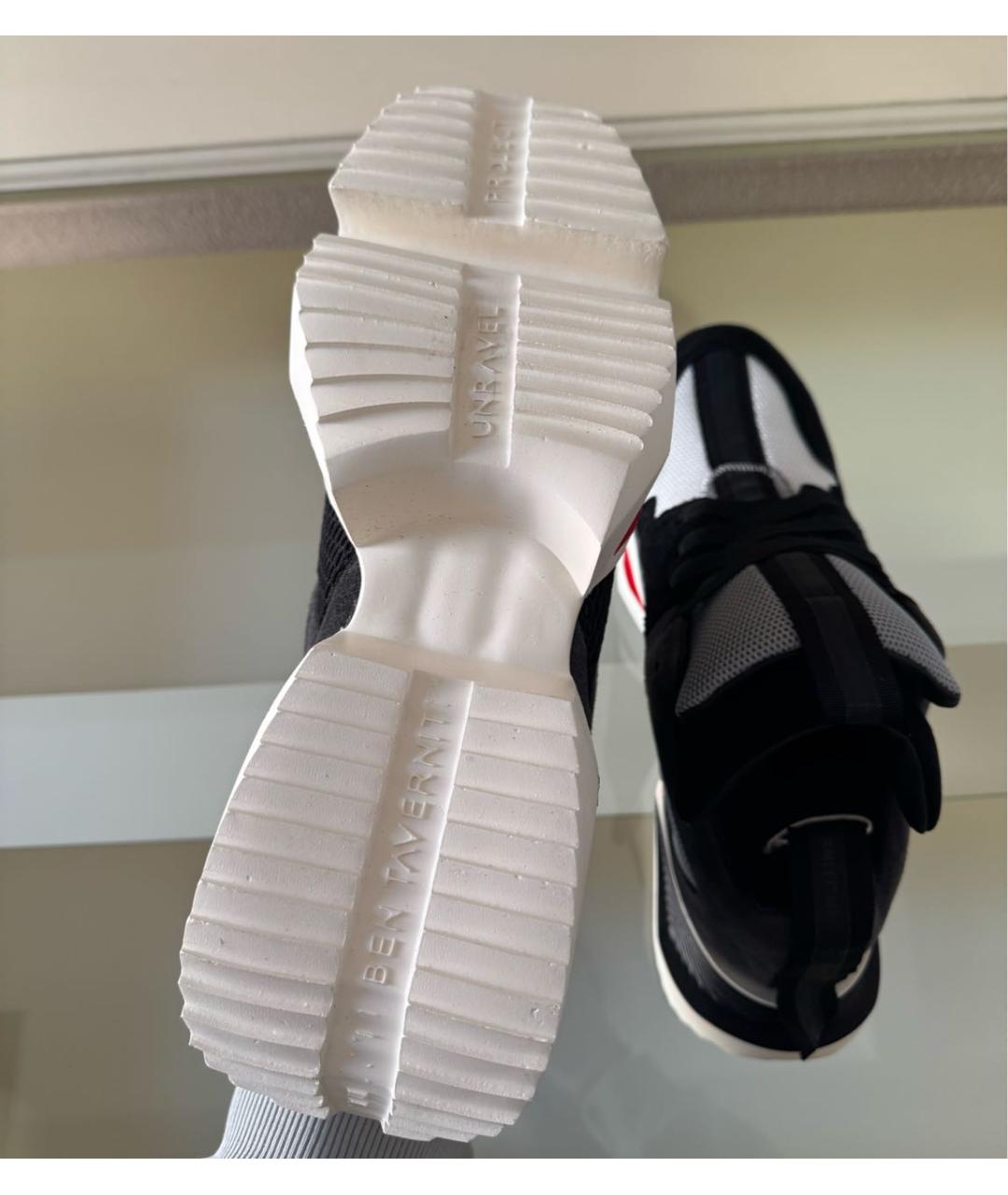 UNRAVEL PROJECT Черные кроссовки, фото 7