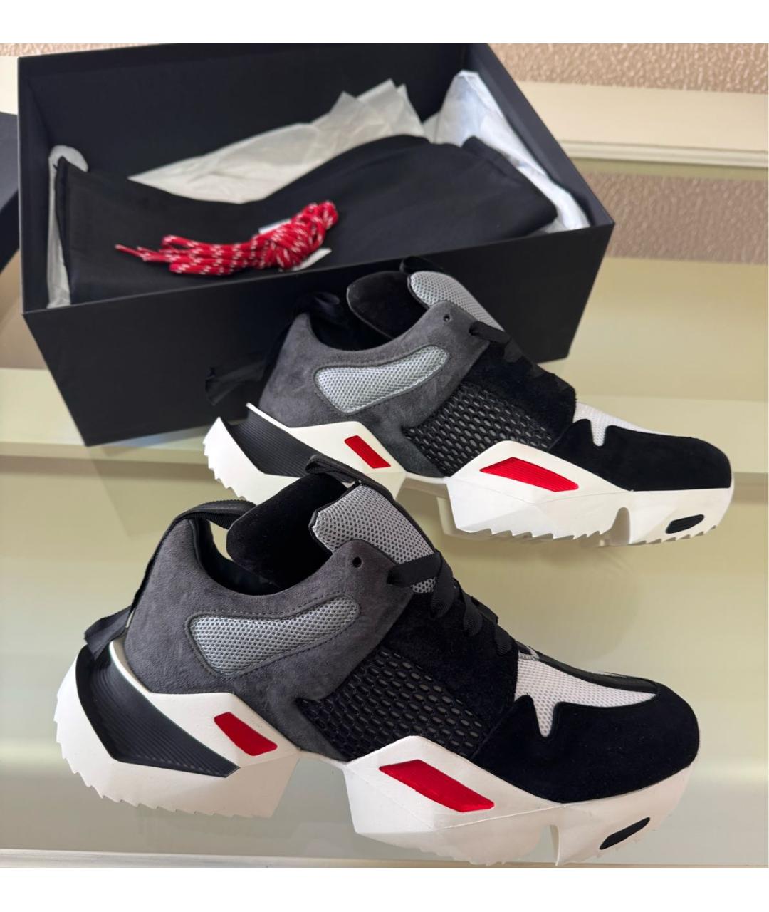 UNRAVEL PROJECT Черные кроссовки, фото 4