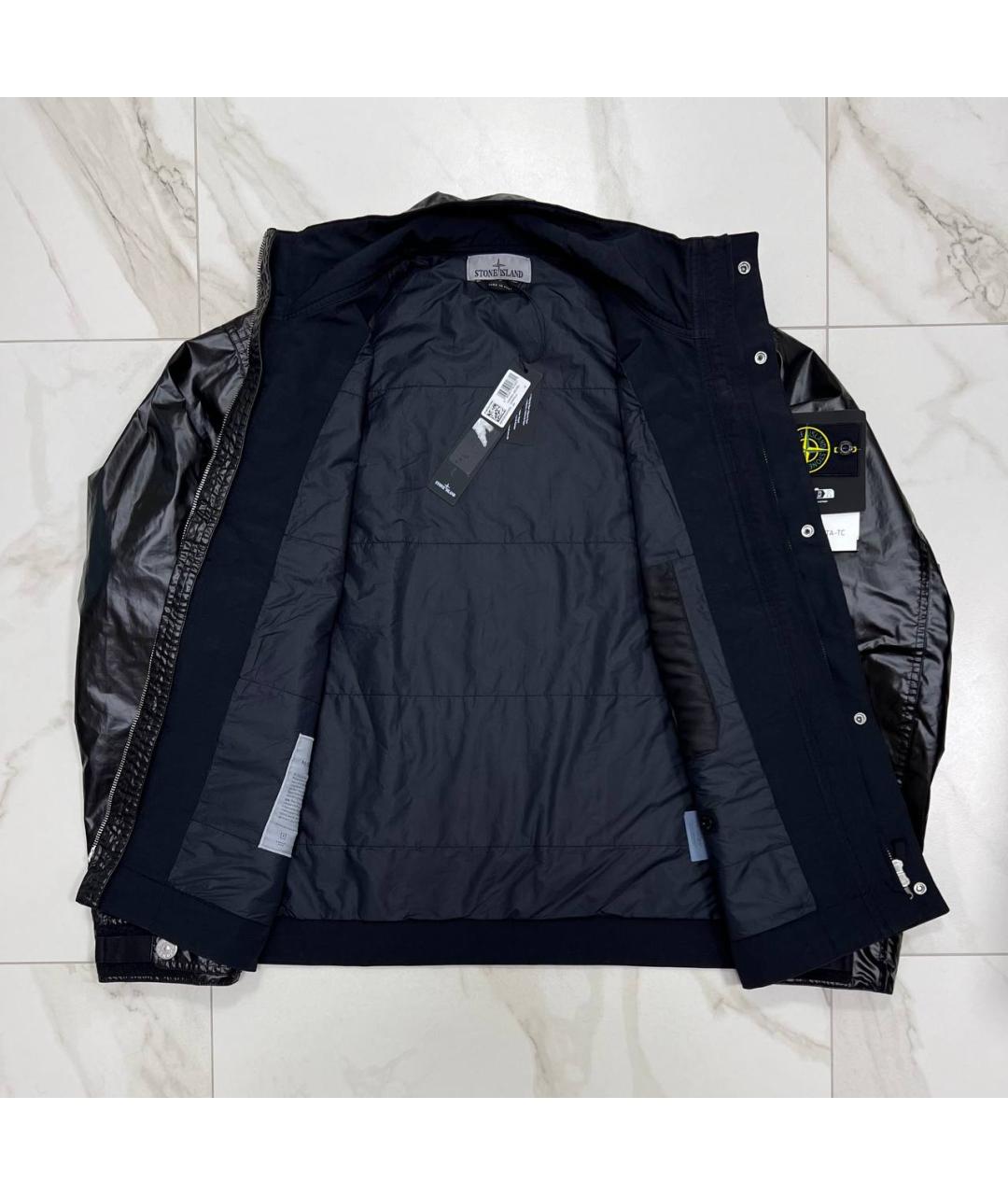 STONE ISLAND Черная куртка, фото 6