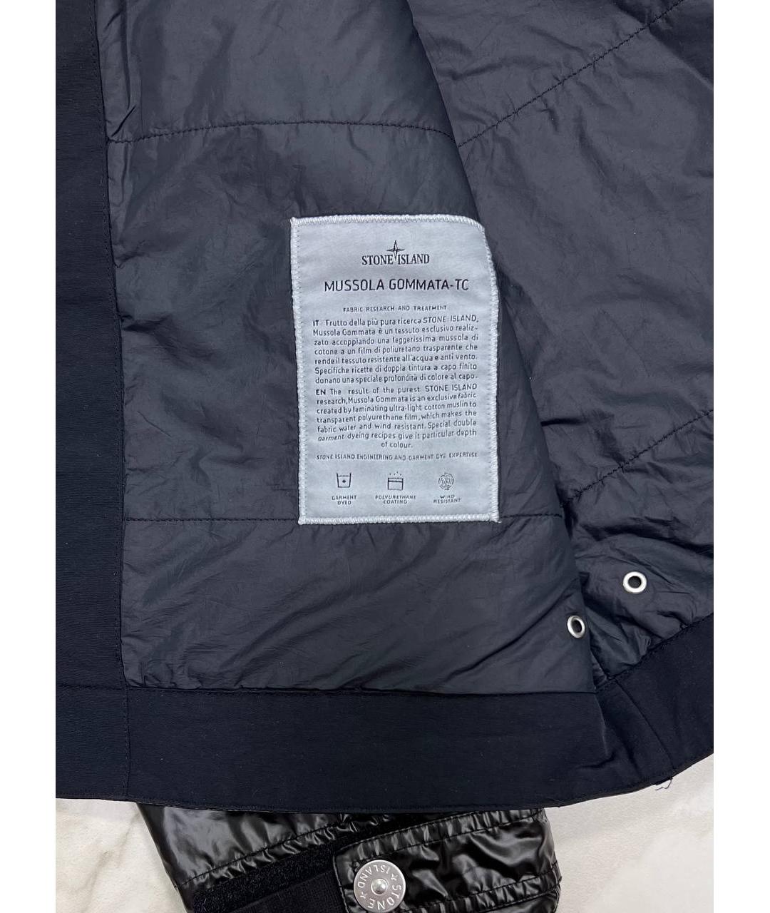 STONE ISLAND Черная куртка, фото 7